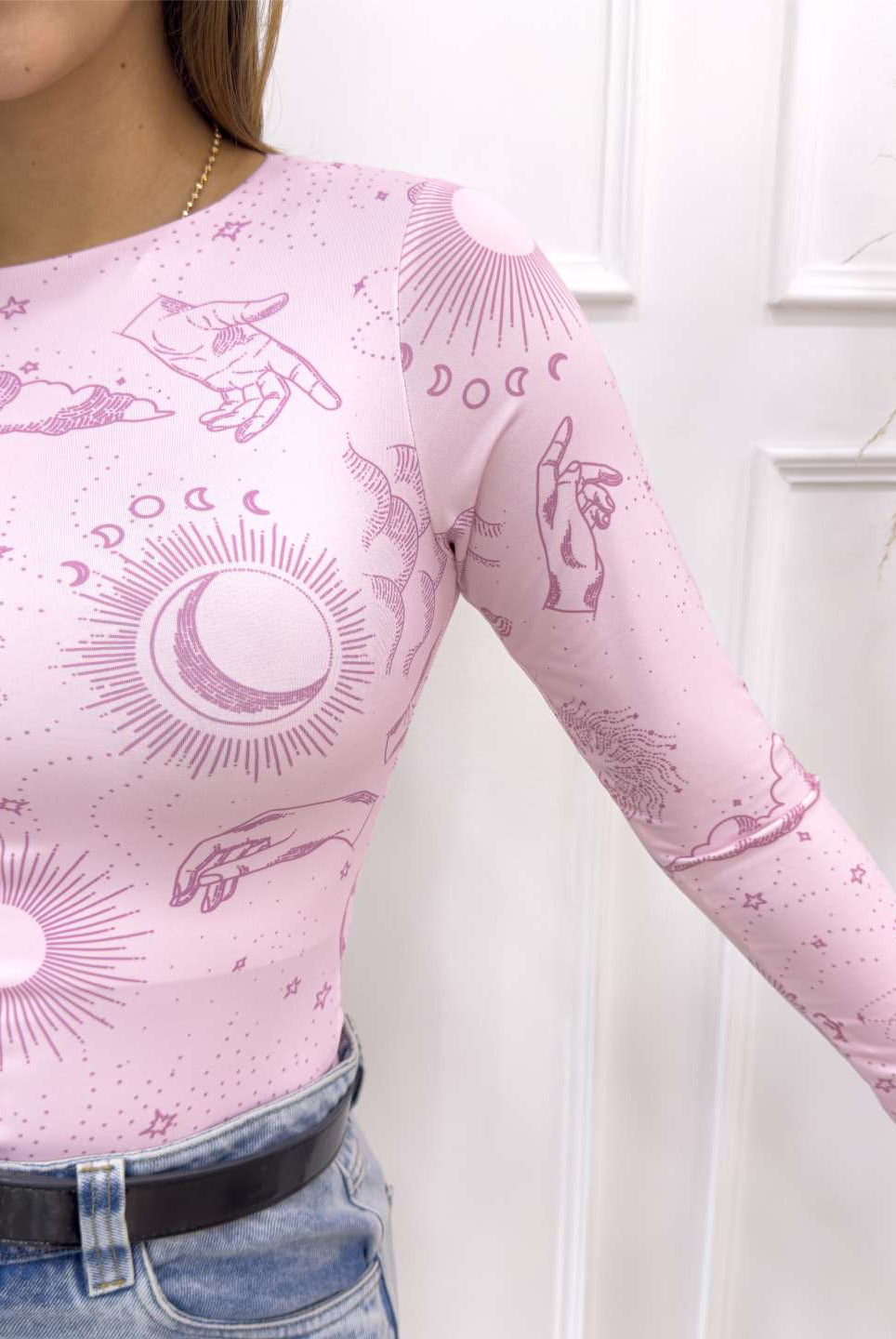 BODY LUNA ROSADO - Tienda Coral