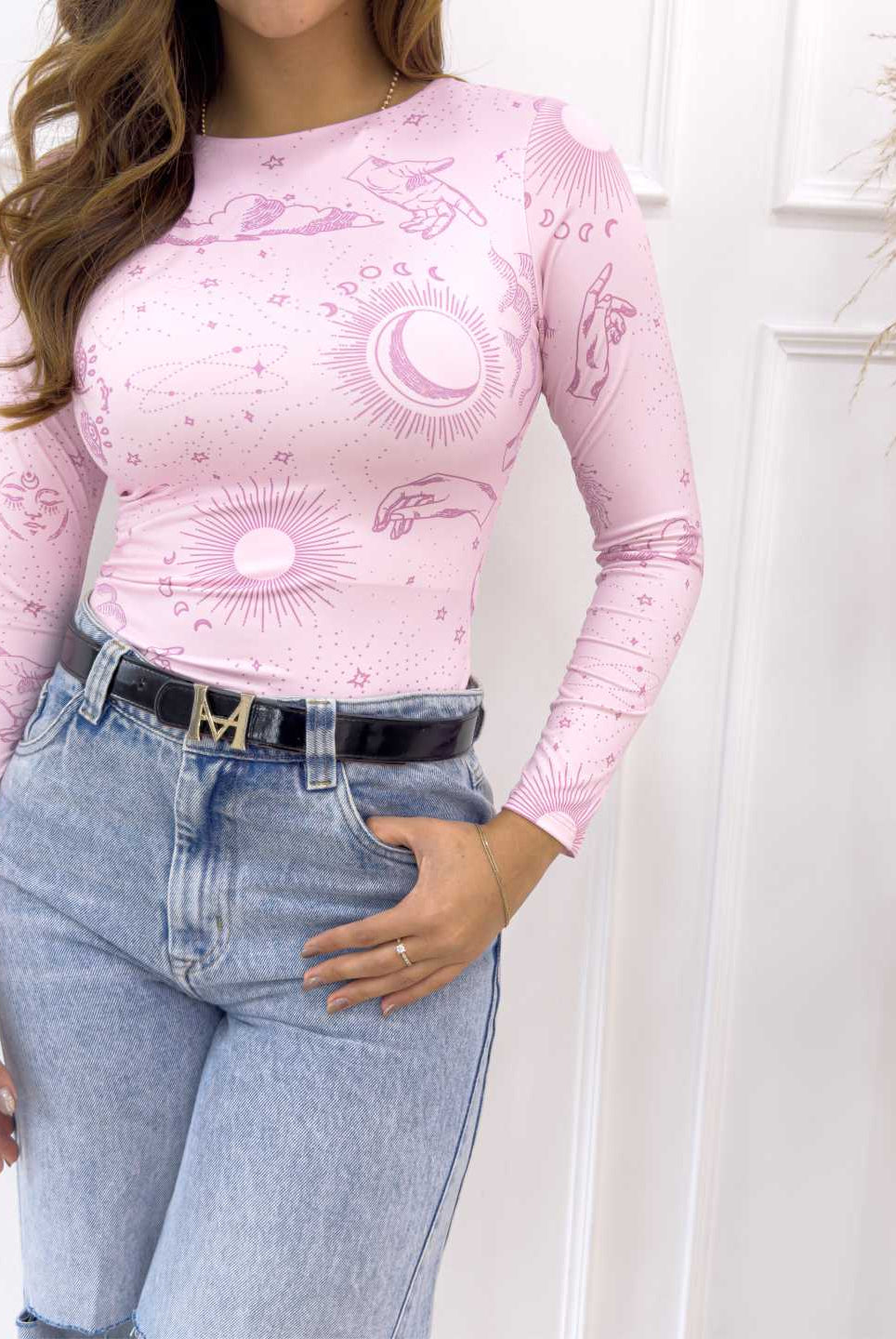BODY LUNA ROSADO - Tienda Coral