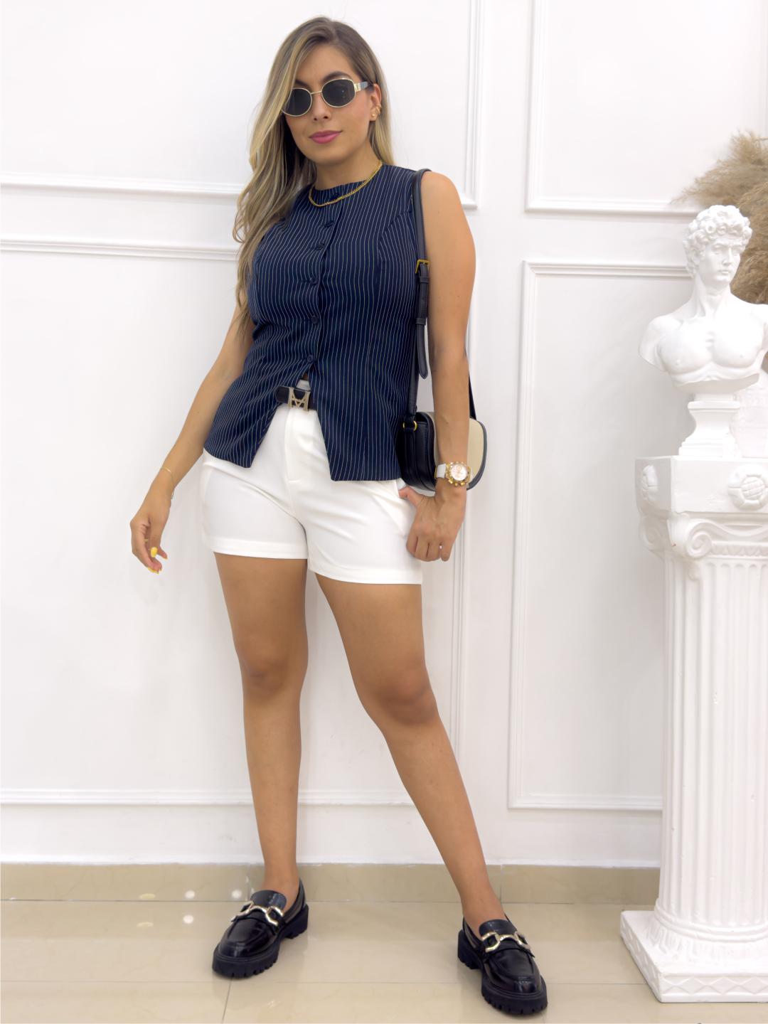 CHALECO ZARA AZUL - Tienda Coral