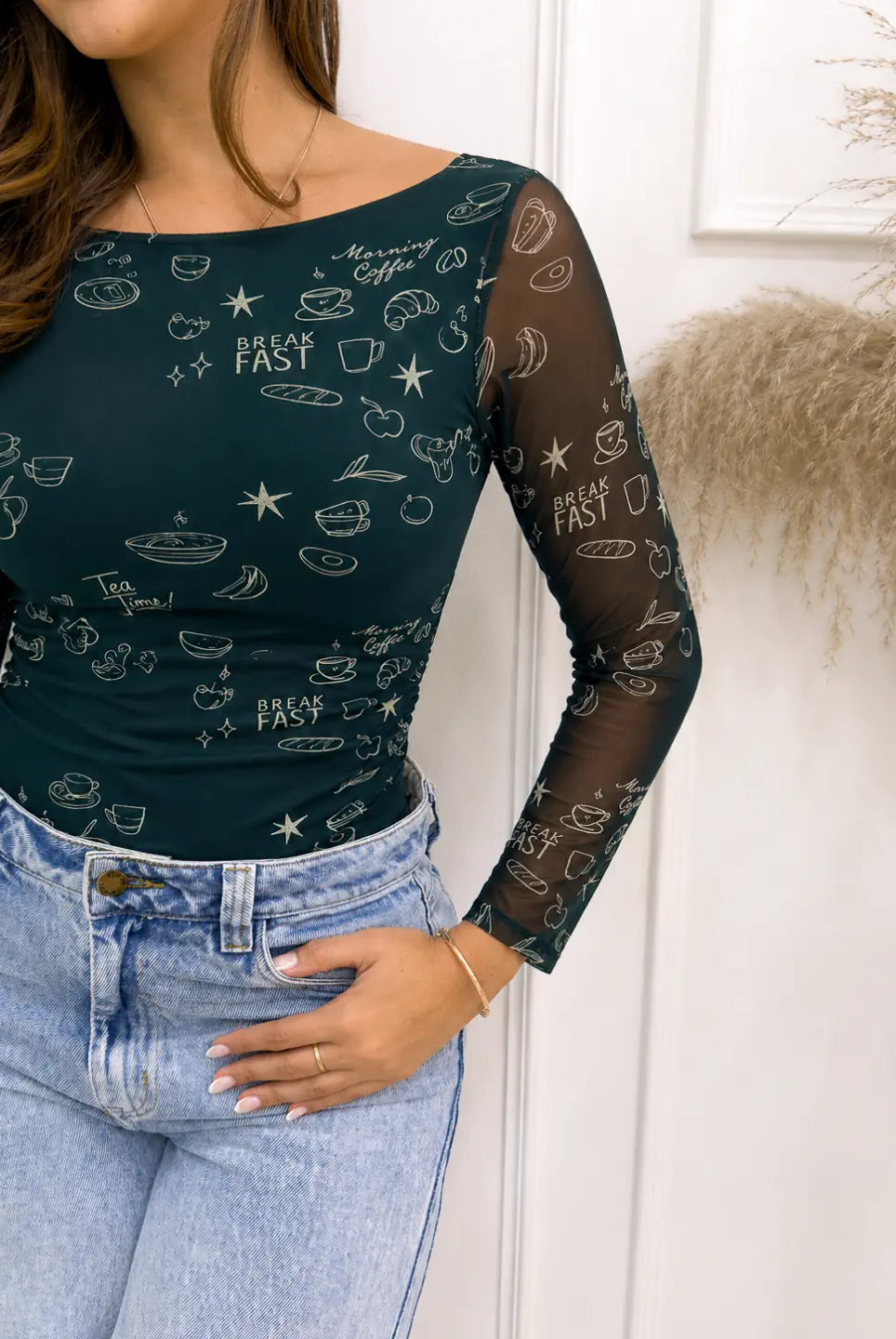 BODY LAINE VERDE - Tienda Coral
