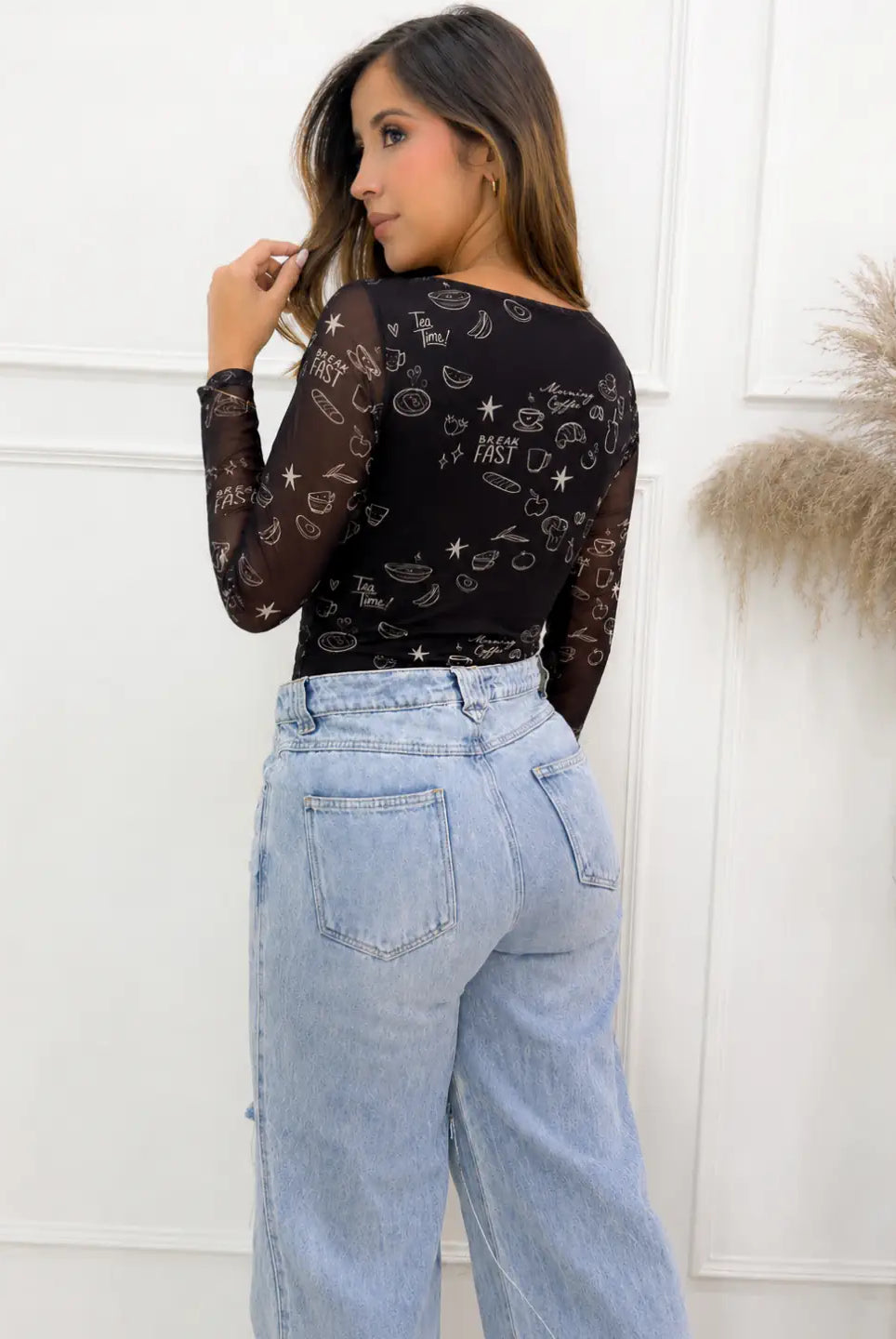 BODY LAINE NEGRO - Tienda Coral