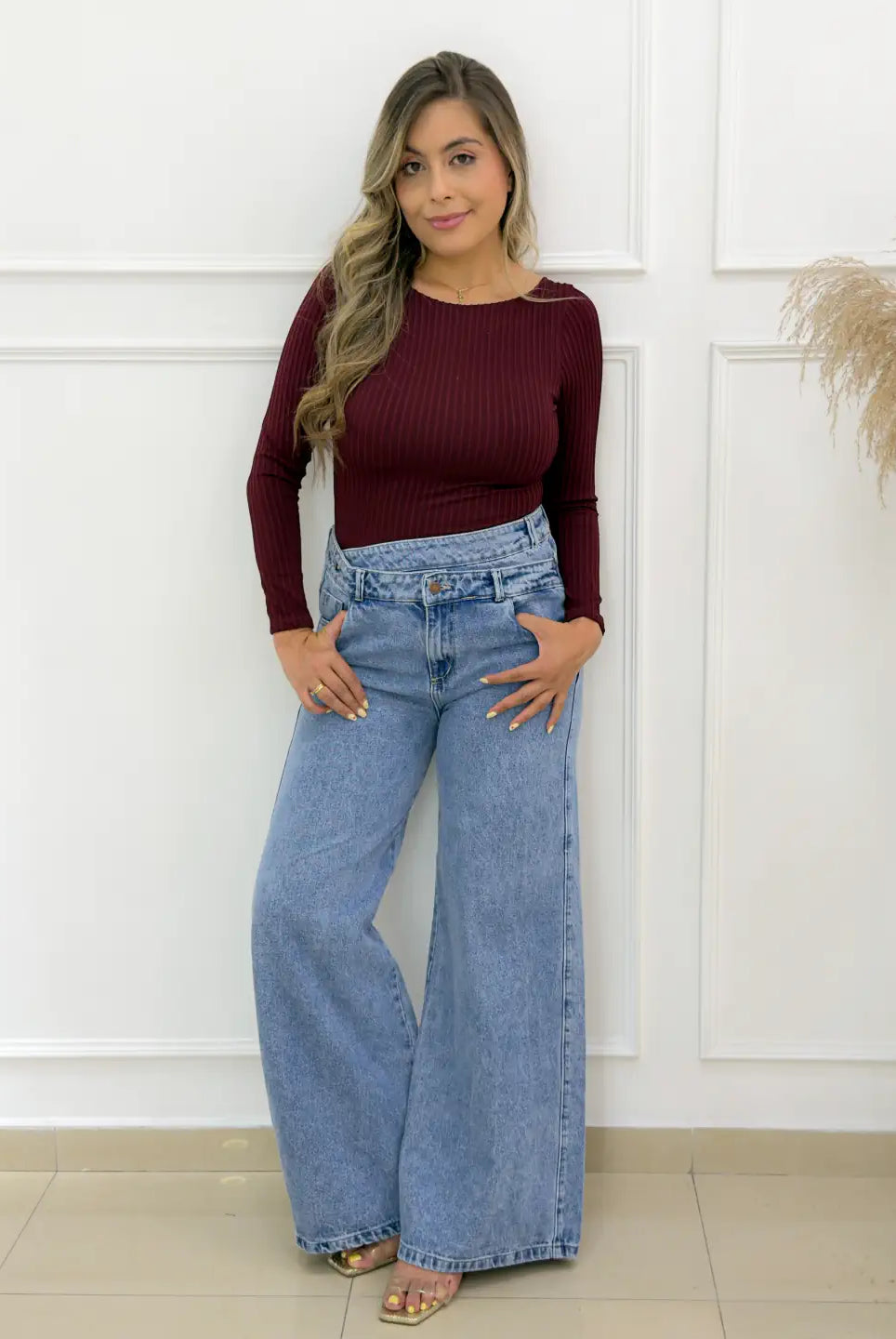 BODY NASHVILLE VINOTINTO - Tienda Coral