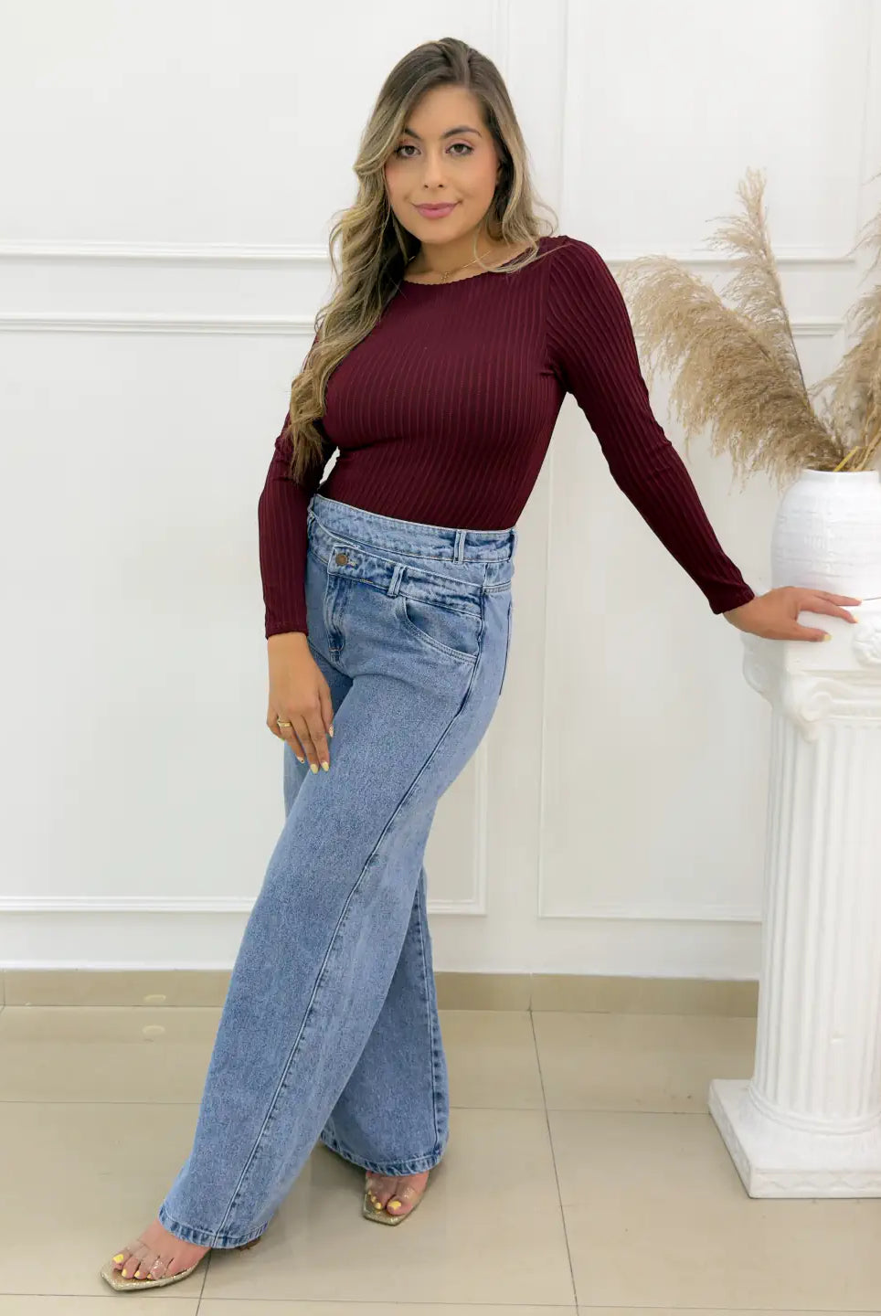 BODY NASHVILLE VINOTINTO - Tienda Coral