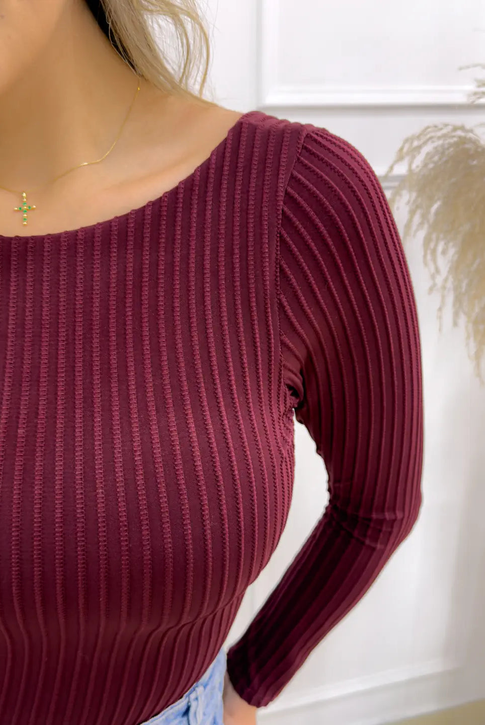 BODY NASHVILLE VINOTINTO - Tienda Coral