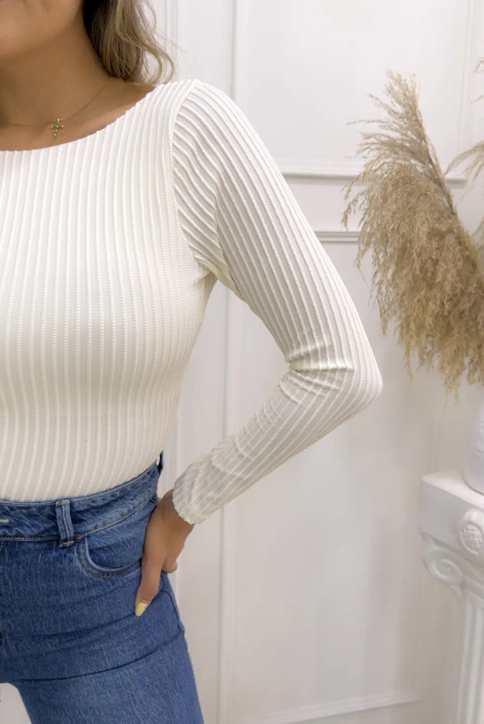 BODY NASHVILLE MARFIL - Tienda Coral