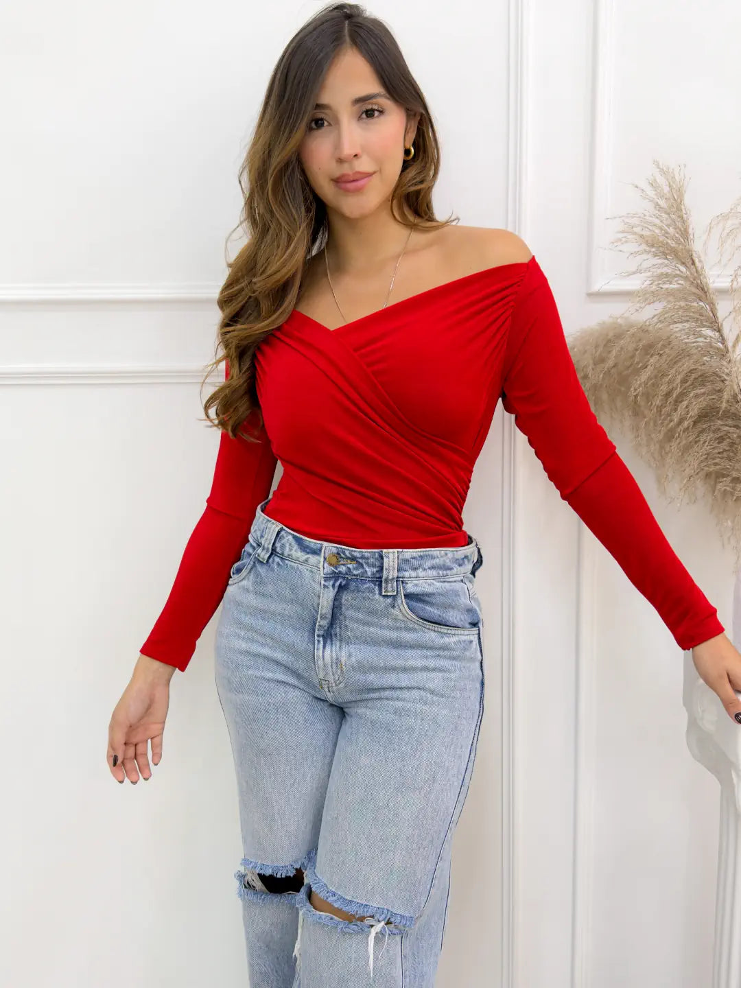 BLUSA MADDY ROJA - Tienda Coral