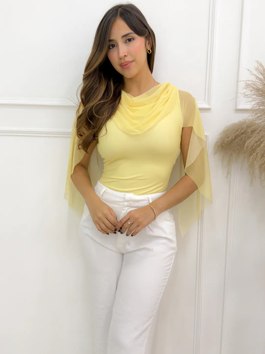 BODY LOREINE AMARILLA - Tienda Coral