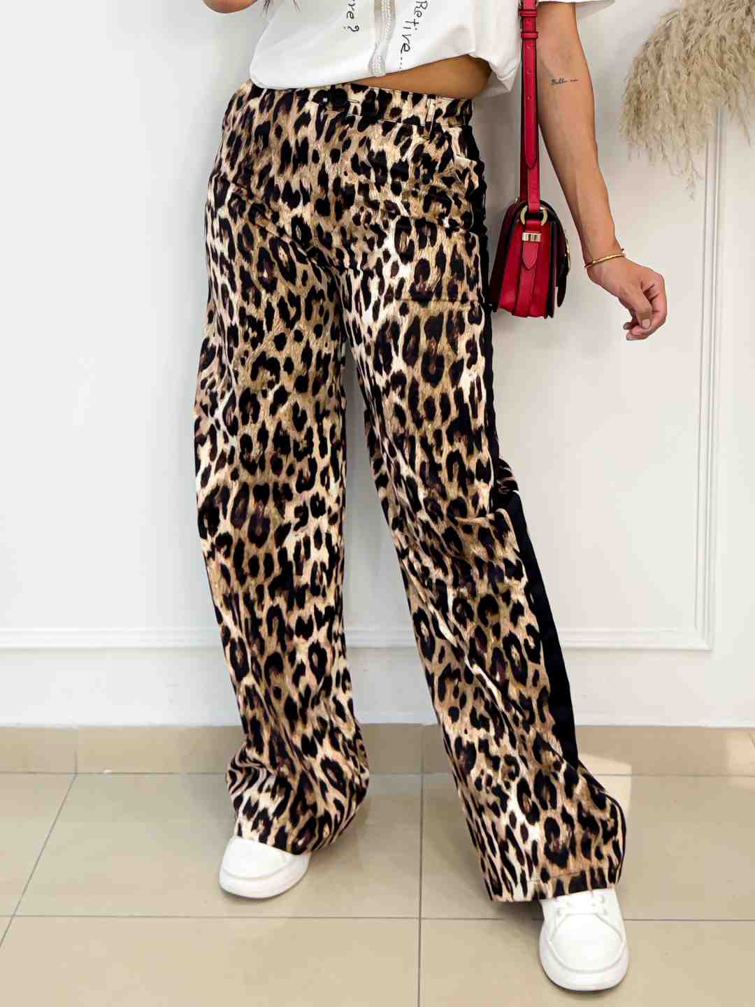 PANTALON LEOPARD PRINT - Tienda Coral