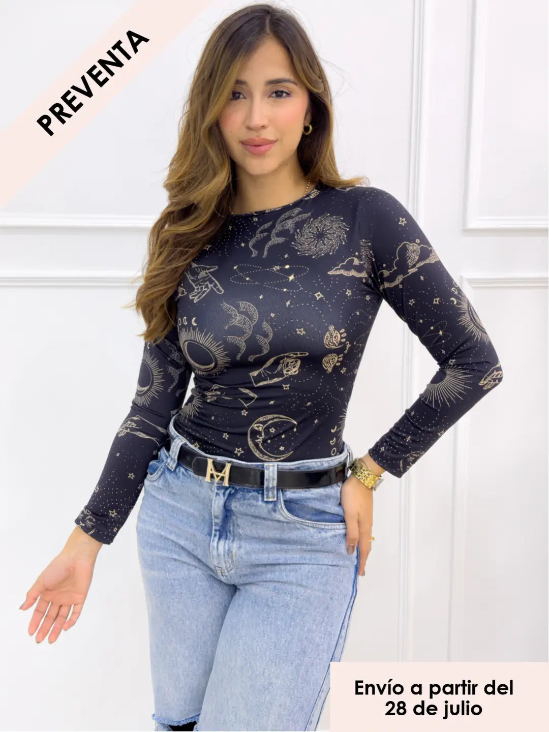 BODY LUNA NEGRO - Tienda Coral