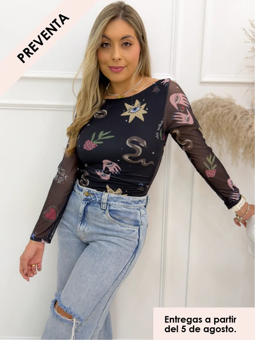 BODY MISTICA NEGRO - Tienda Coral