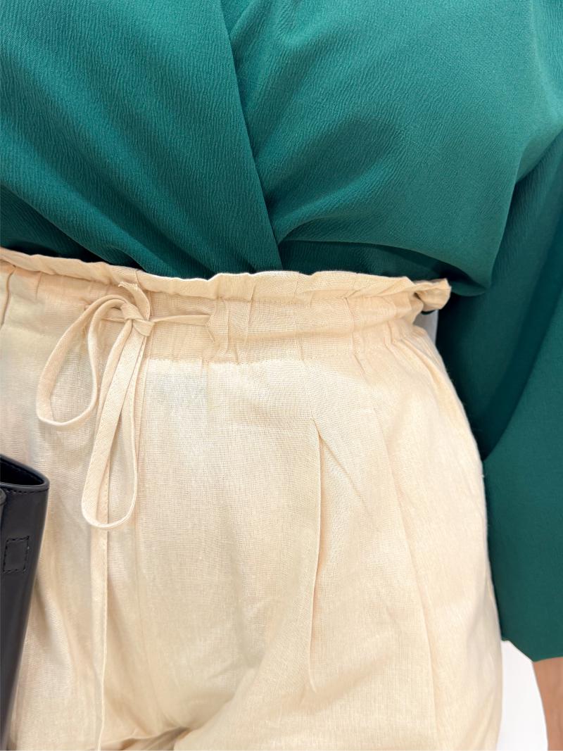 SHORT PIERO BEIGE - Tienda Coral