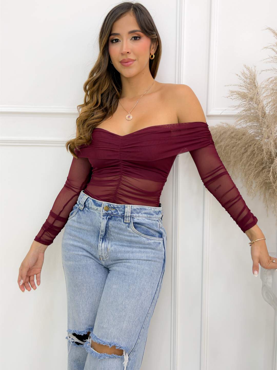 BLUSA ELIANA VINOTINTO - Tienda Coral