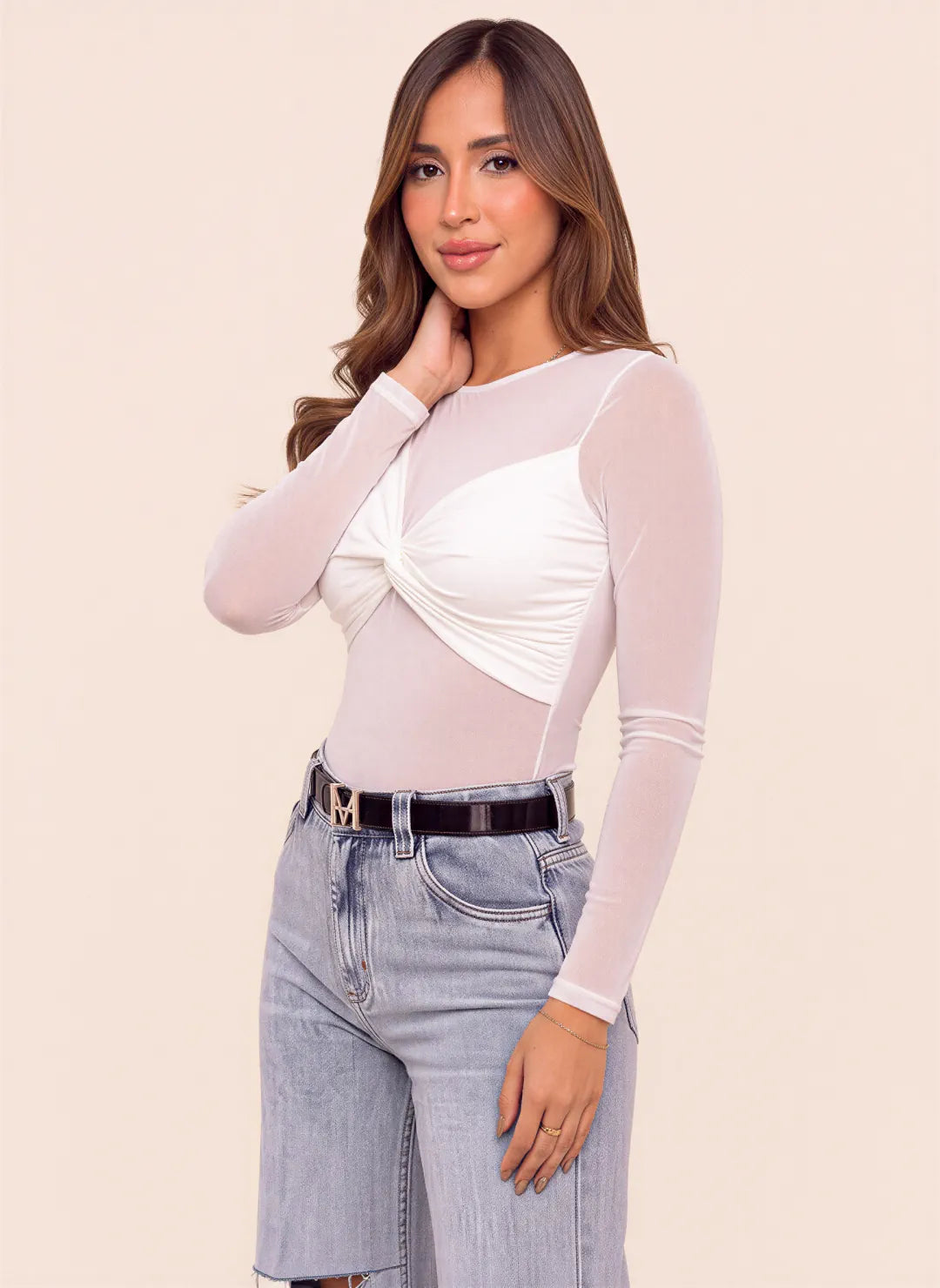 BLUSA GEMMA BLANCA - Tienda Coral
