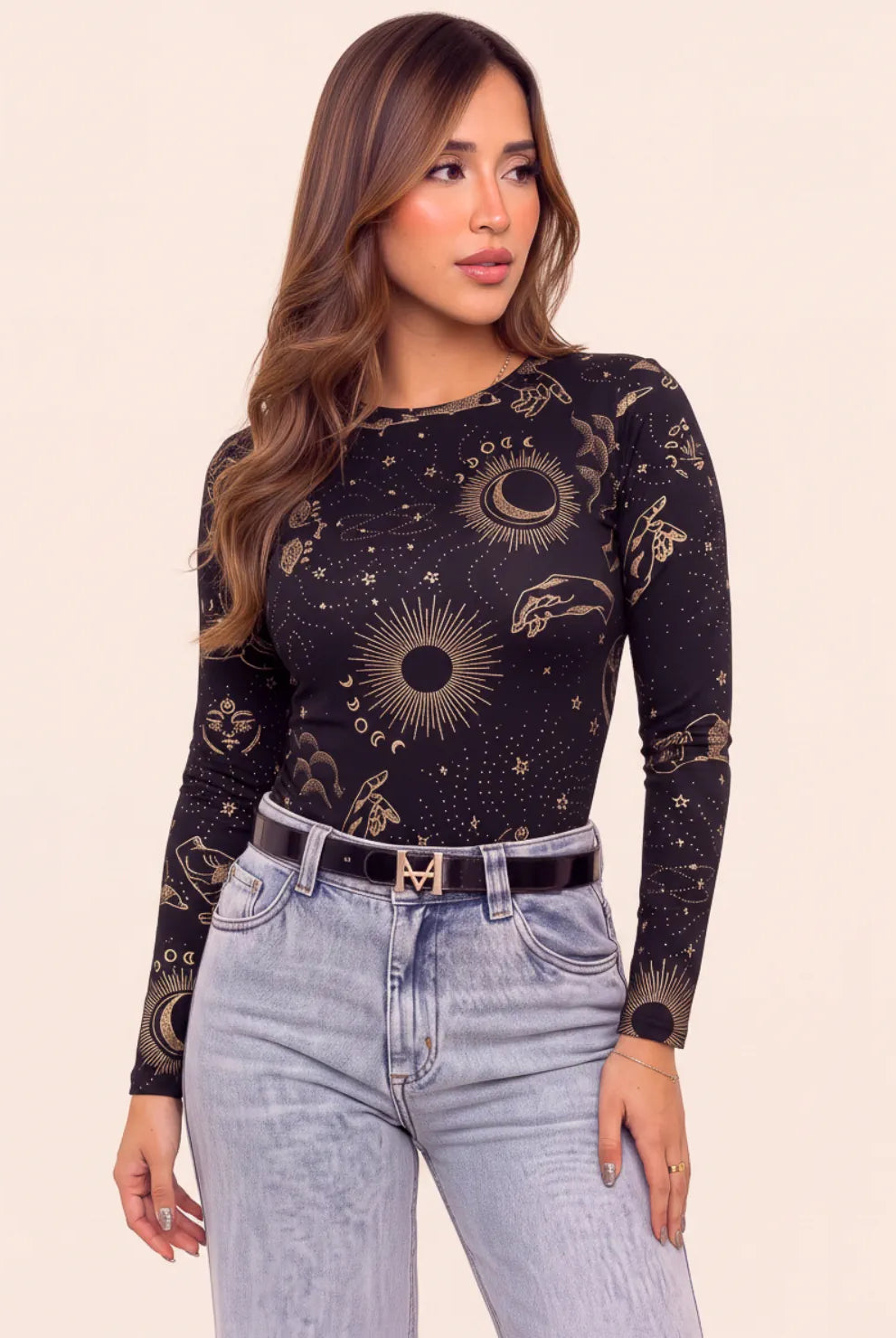 BODY LUNA NEGRO - Tienda Coral