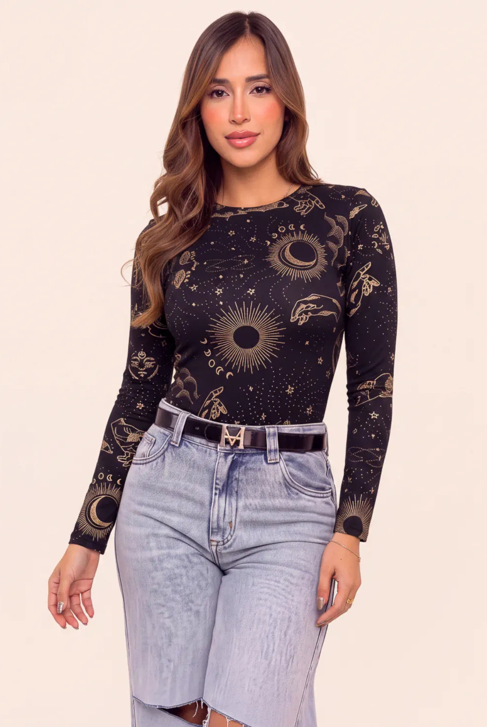 BODY LUNA NEGRO - Tienda Coral