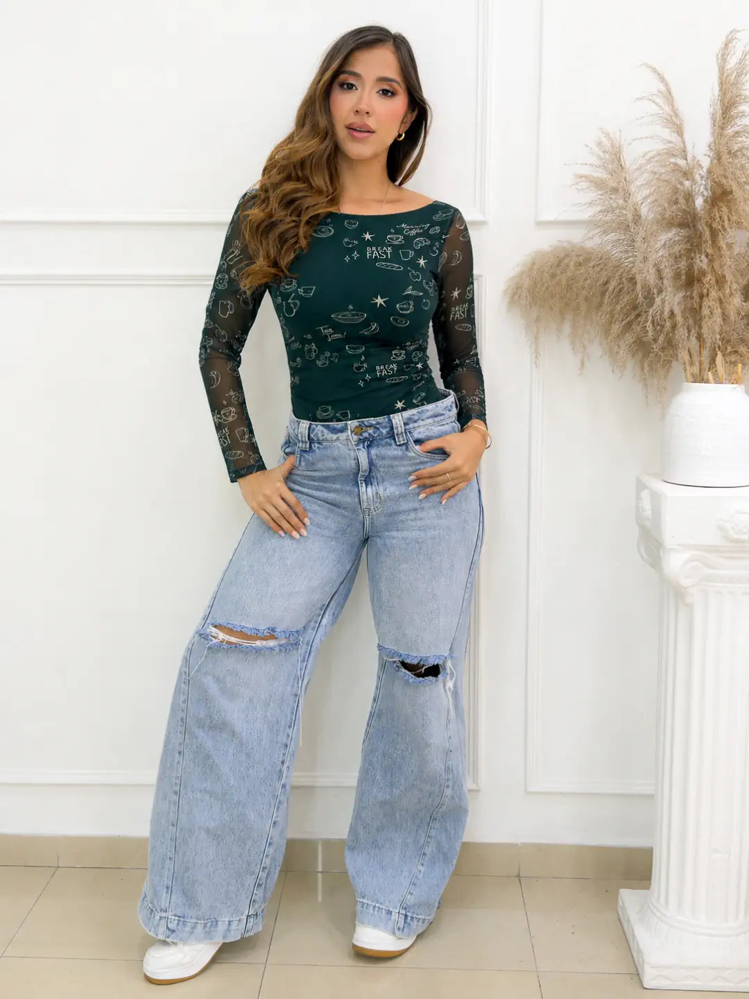 BODY LAINE VERDE - Tienda Coral