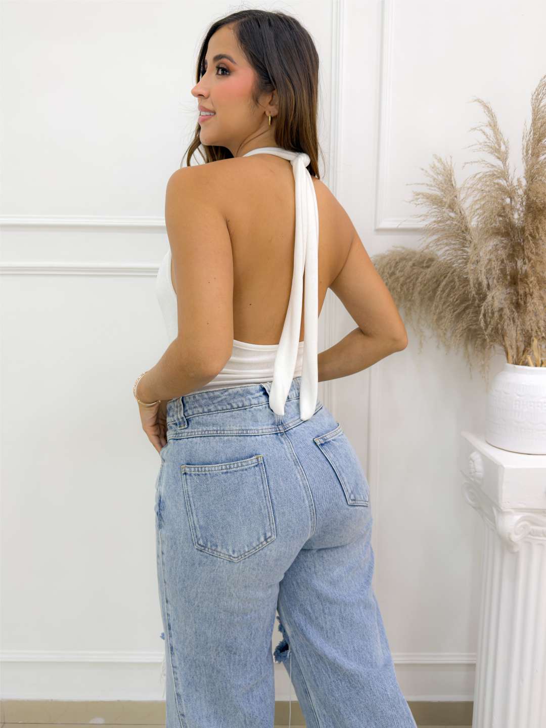 BLUSA LOUISE BLANCA - Tienda Coral