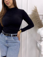 BLUSA MATILDA NEGRA - Tienda Coral