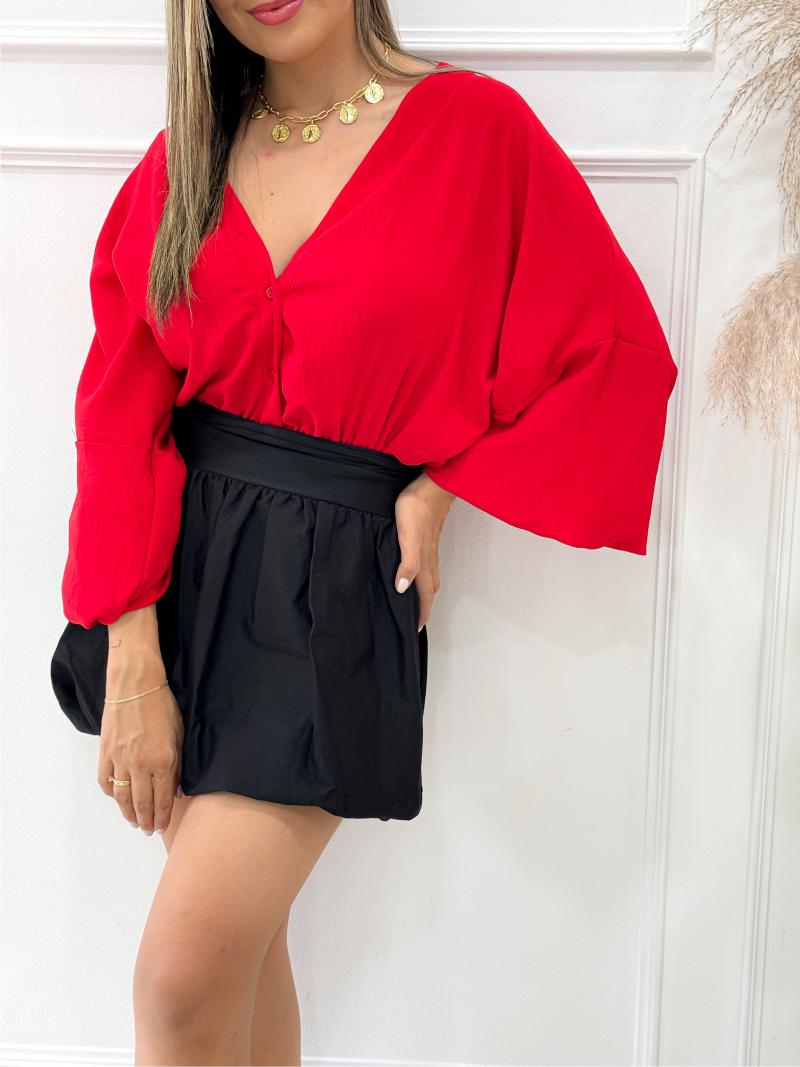 BLUSA SELENE ROJA