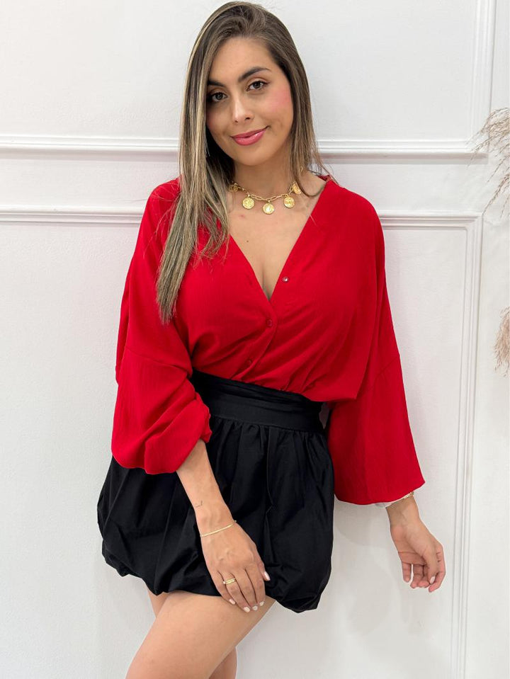 BLUSA SELENE ROJA