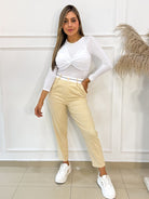 PANTALON AMALFI ARENA - Tienda Coral