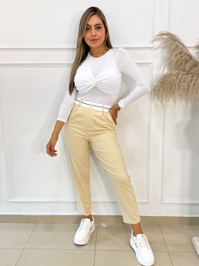 PANTALON AMALFI ARENA - Tienda Coral