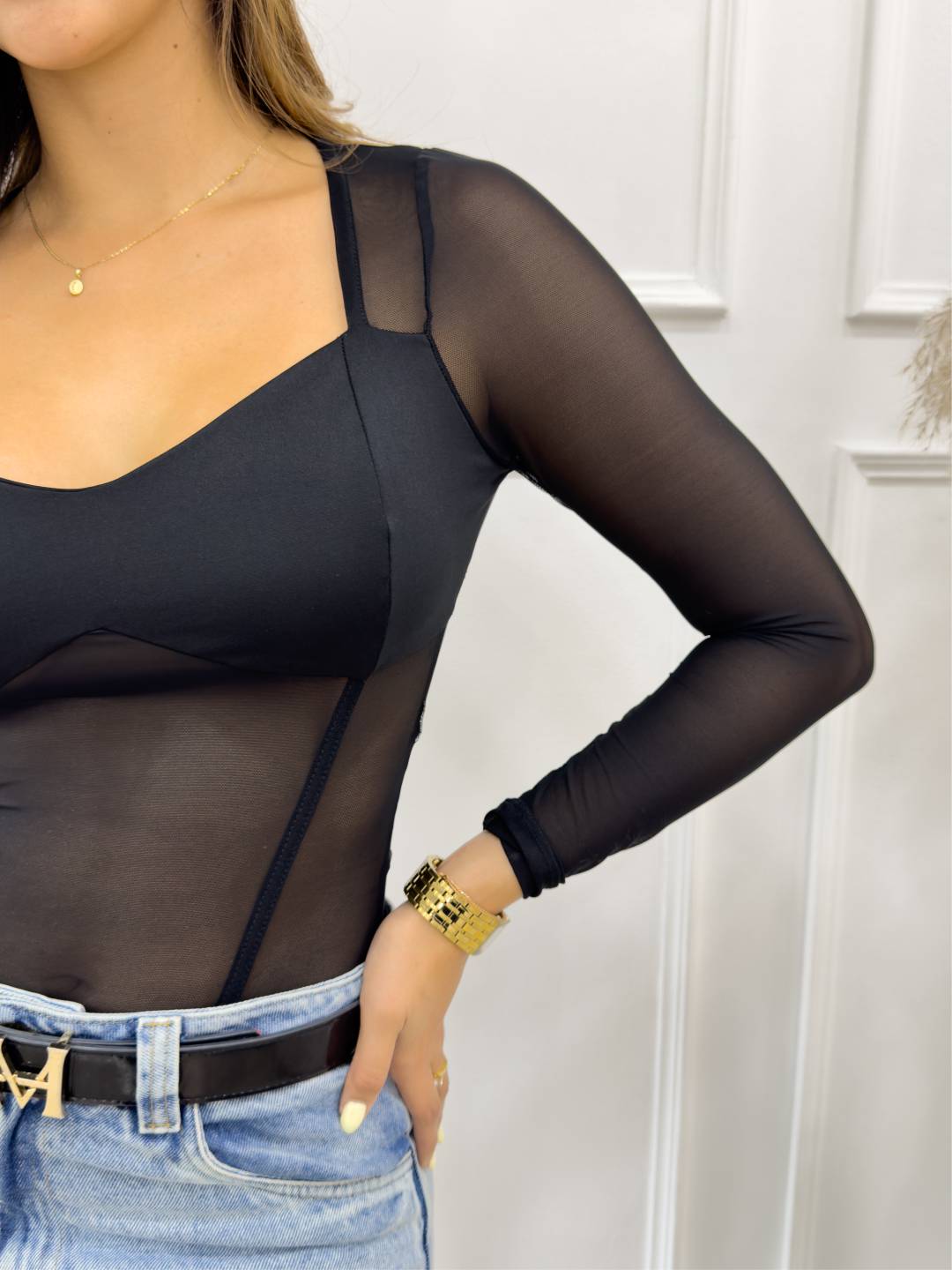 BODY MADONNA NEGRO - Tienda Coral