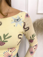 BODY MISTICA AMARILLO - Tienda Coral