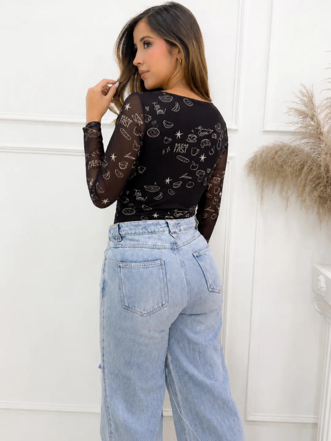 BODY LAINE NEGRO - Tienda Coral