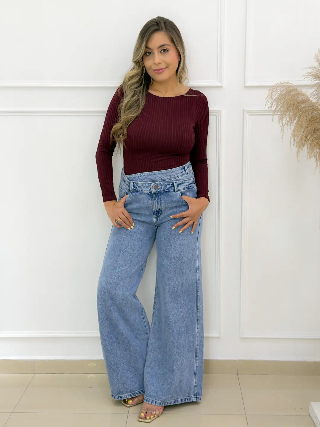 BODY NASHVILLE VINOTINTO - Tienda Coral
