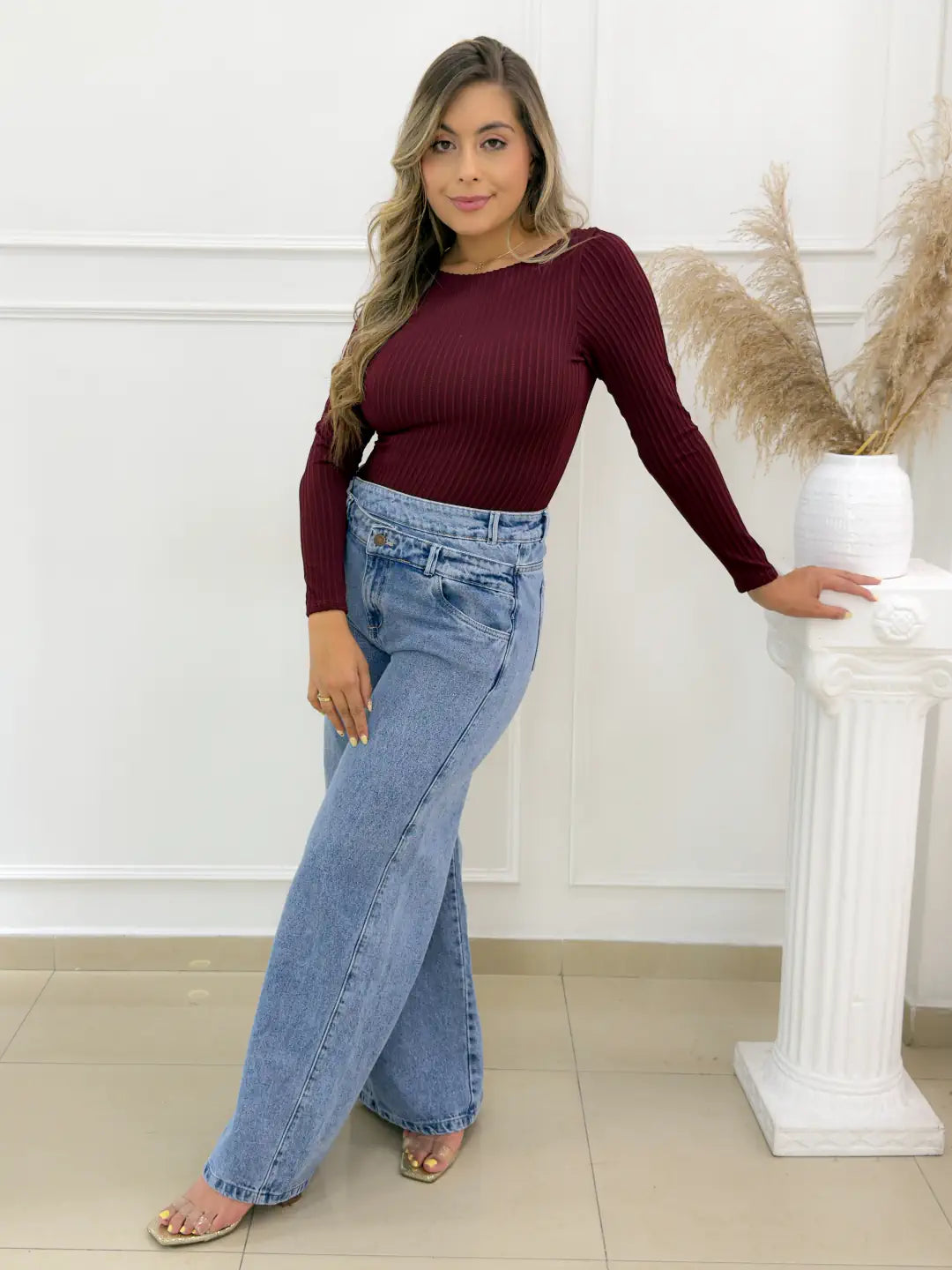 BODY NASHVILLE VINOTINTO - Tienda Coral