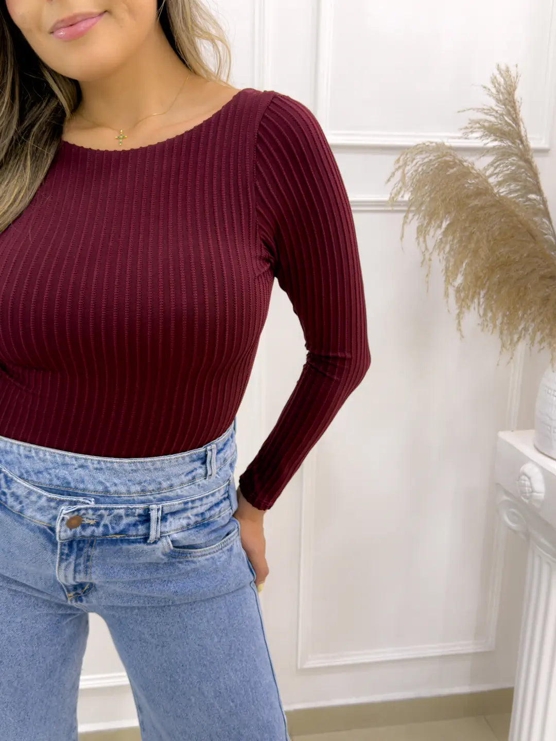 BODY NASHVILLE VINOTINTO - Tienda Coral