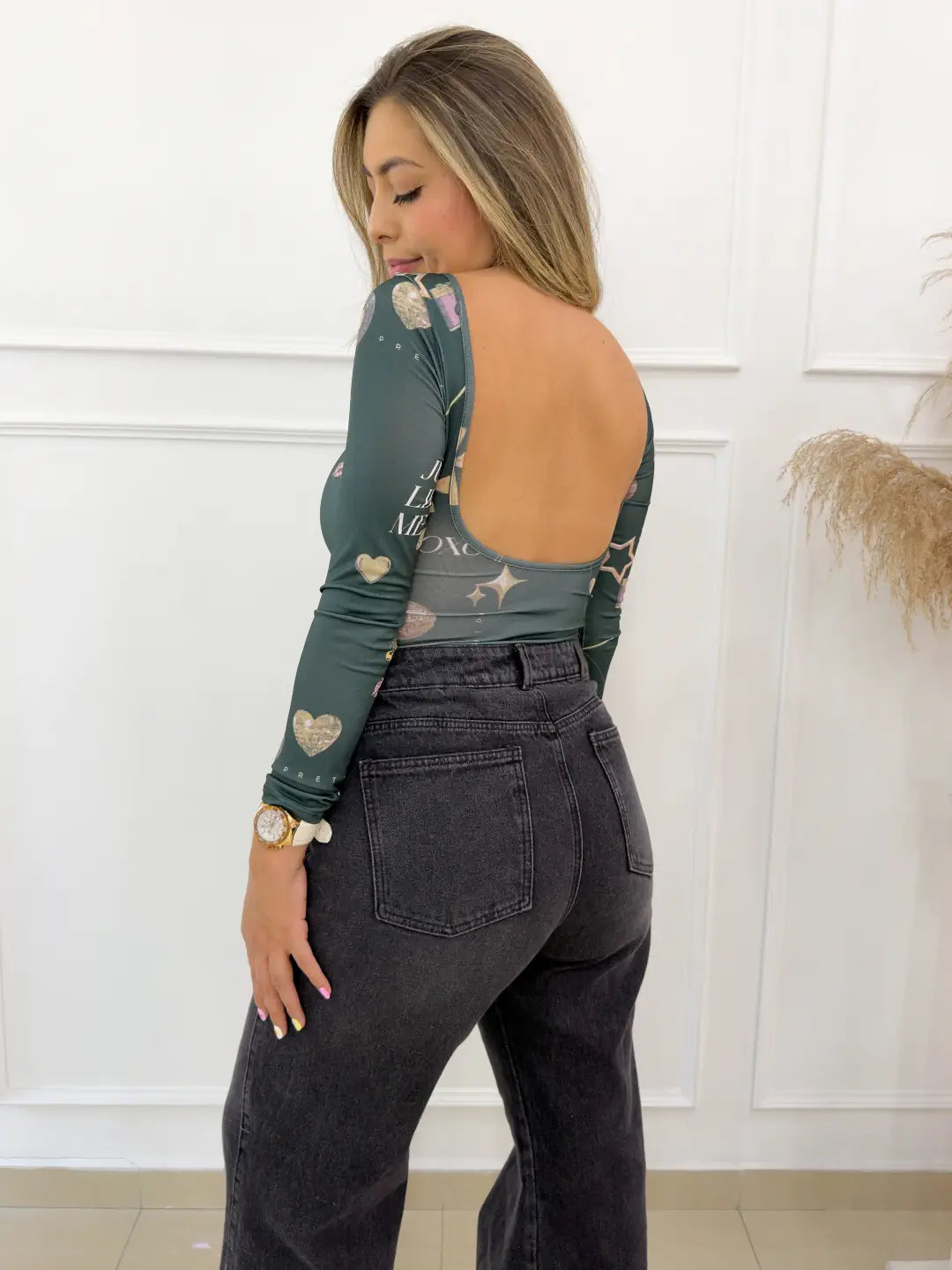 BODY HELEN VERDE - Tienda Coral