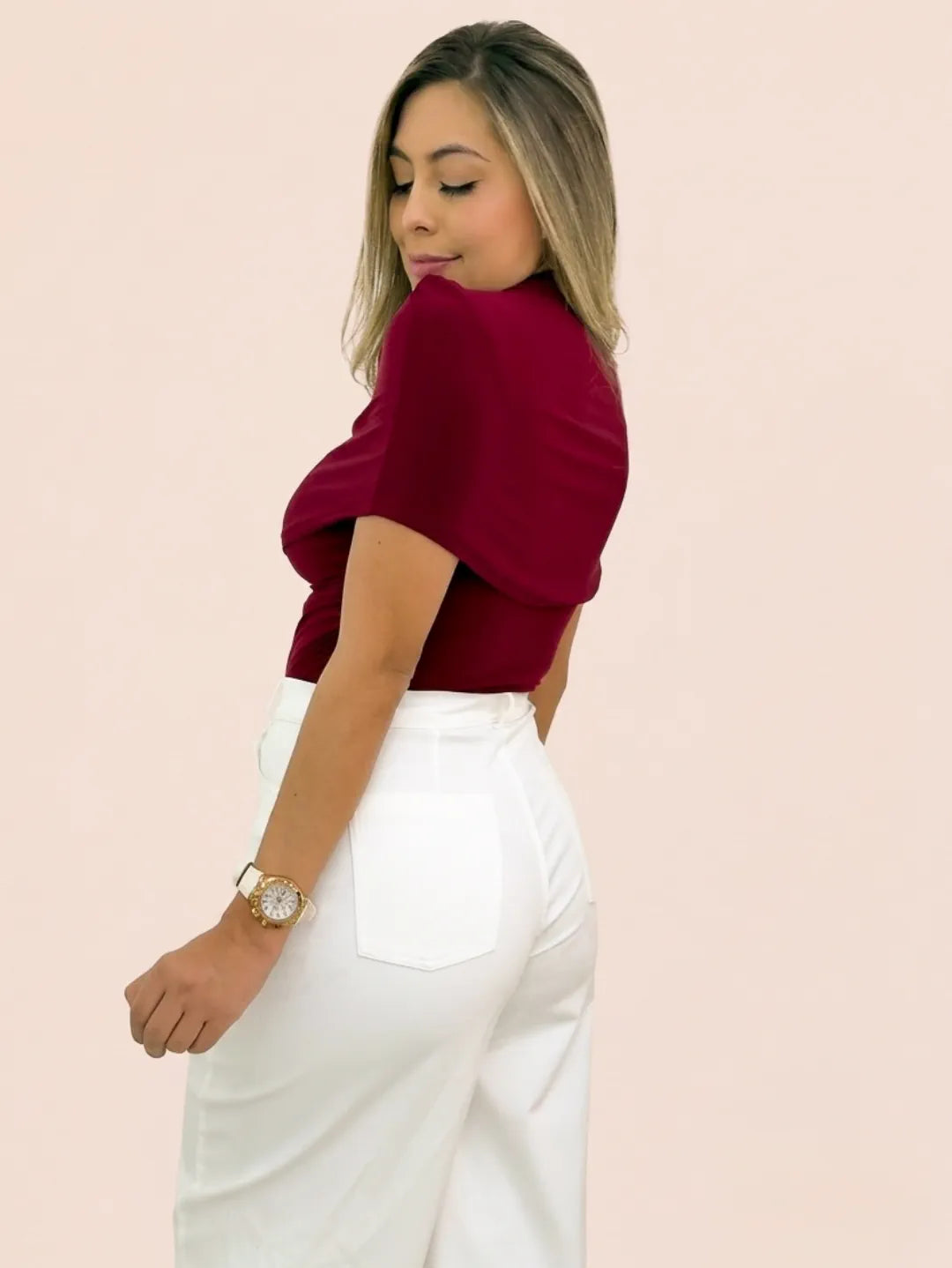 BLUSA LETI VINOTINTO - Tienda Coral