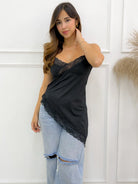 BLUSA DALINA NEGRA - Tienda Coral