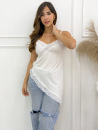 BLUSA DALINA MARFIL - Tienda Coral