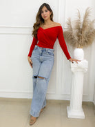 BLUSA MADDY ROJA - Tienda Coral