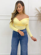 BODY ARIEL AMARILLO - Tienda Coral