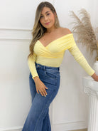 BODY ARIEL AMARILLO - Tienda Coral