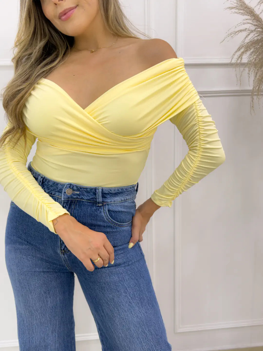 BODY ARIEL AMARILLO - Tienda Coral
