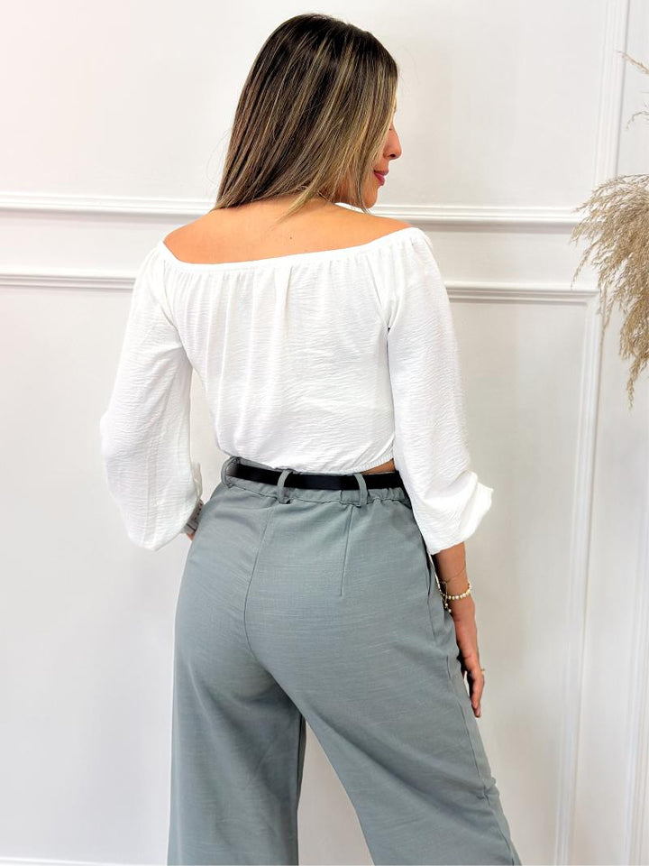 PANTALON CANDIDA GRIS