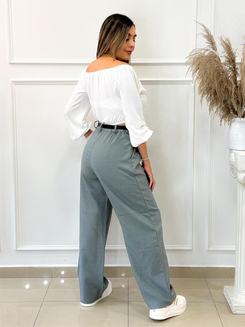 PANTALON CANDIDA GRIS