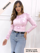 BODY LUNA ROSADO - Tienda Coral
