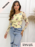 BODY MISTICA AMARILLO - Tienda Coral