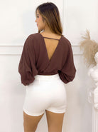 BLUSA DONATELLA CAFE - Tienda Coral