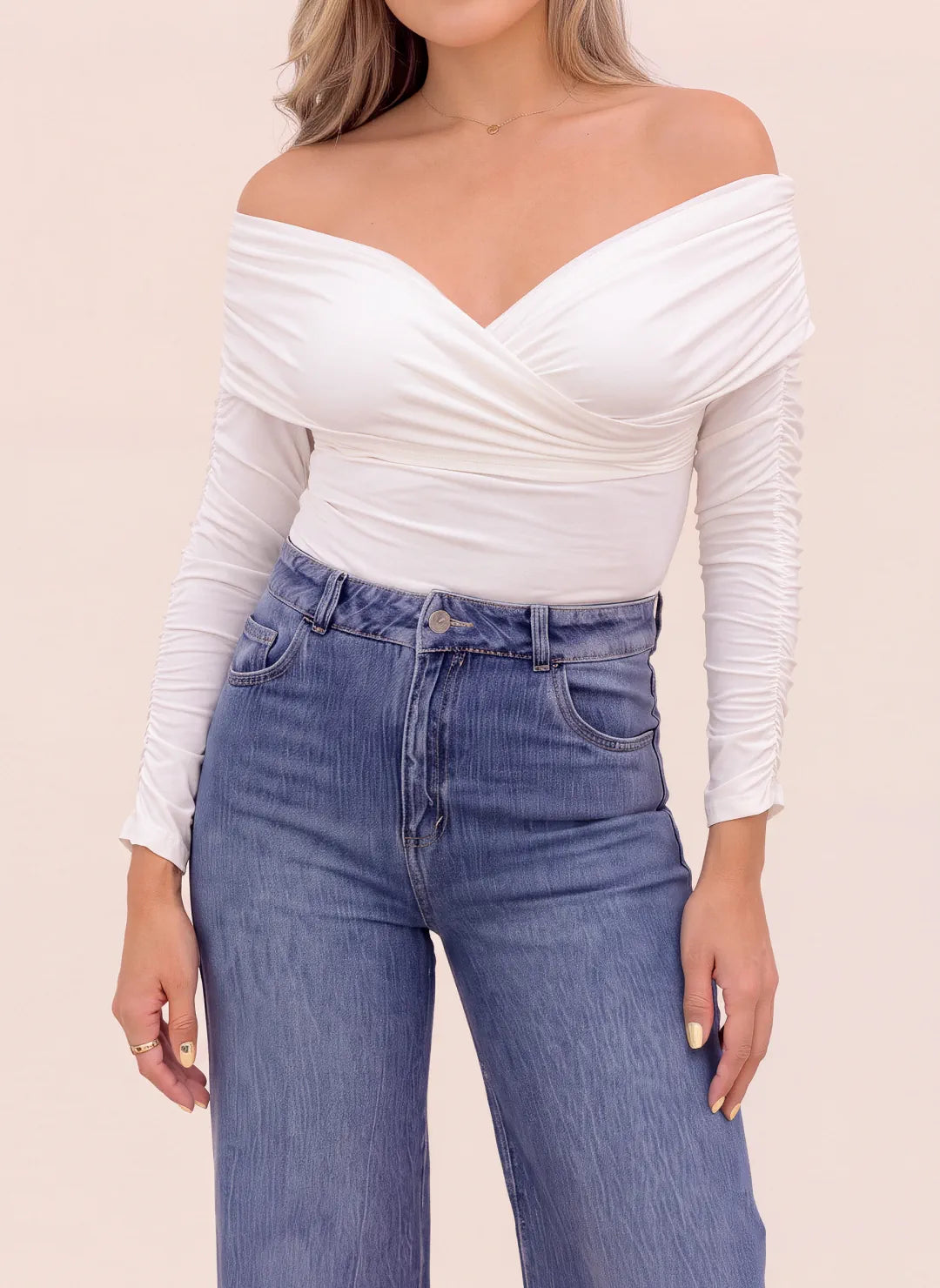 BODY ARIEL BLANCO - Tienda Coral