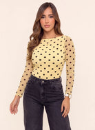 BLUSA BARBARA AMARILLA - Tienda Coral