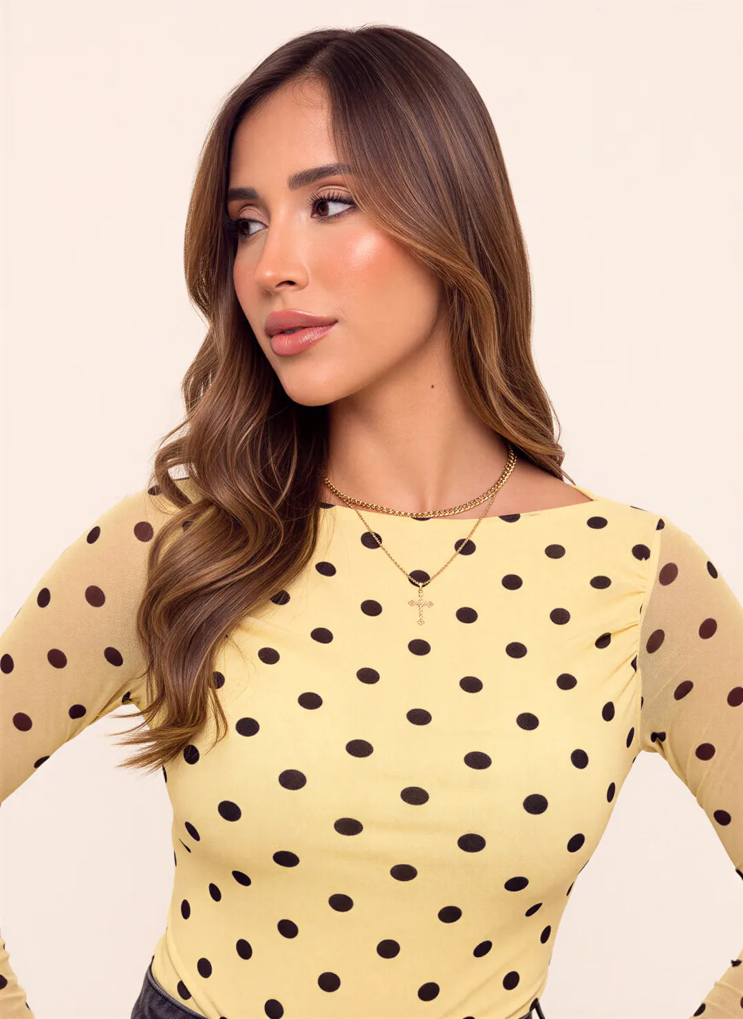 BLUSA BARBARA AMARILLA - Tienda Coral
