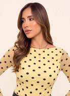 BLUSA BARBARA AMARILLA - Tienda Coral