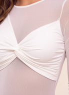 BLUSA GEMMA BLANCA - Tienda Coral